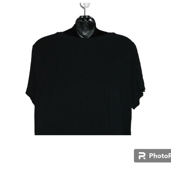 3 for/$25Joe Fresh Long Black Night Gown Shirt T-Shirt Novelty Sleepwear Size XL - Picture 6 of 8